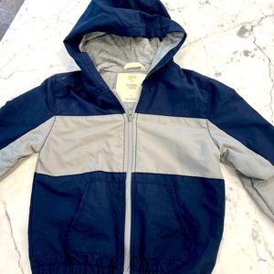 Kids light weight Hooded jacket size 5 (Tucker and Tate)